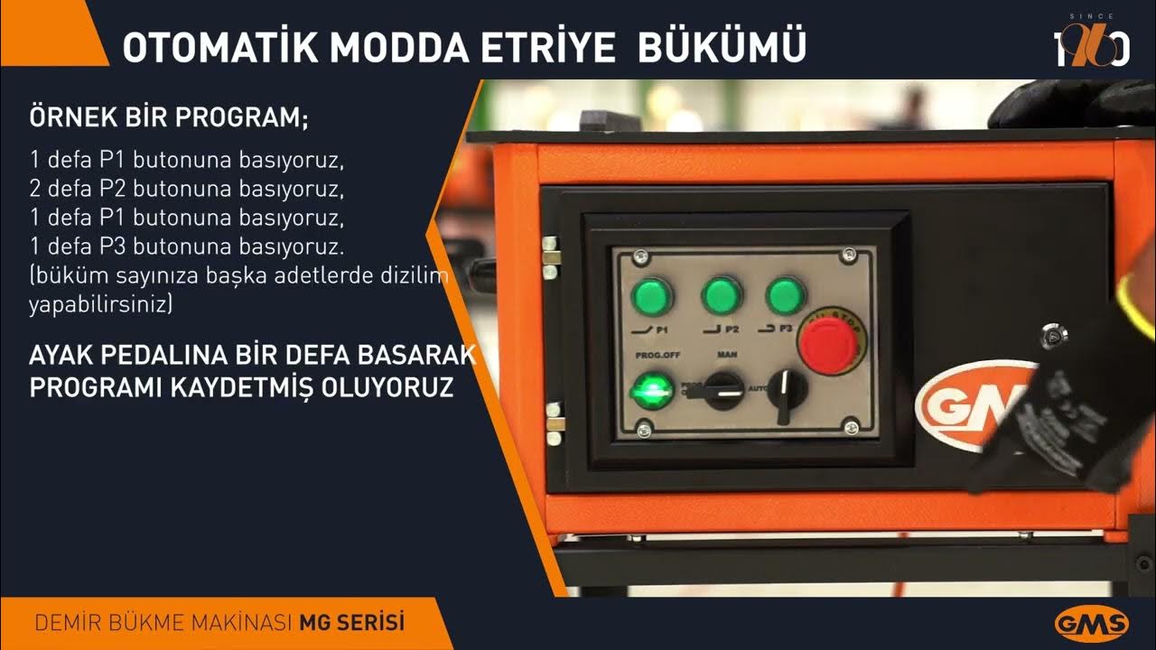 Компактный гибочник арматуры MG20 - YouTube