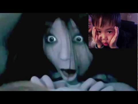 The Grudge 5 year old reaction CUTIE - Pewdiepie Montage