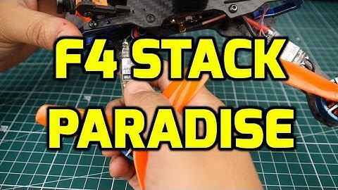 Best F4 Flight Controller Stack First Update // FrSky XSRF4O, Makek VTX