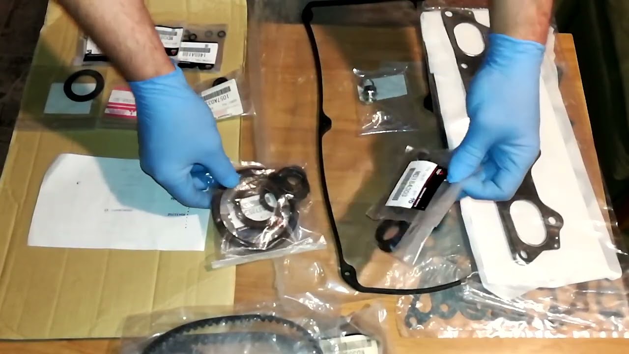 Разбор ✂ оригинального набора MD971623 (MD971989) ДВС 4G63K❗ Показываю реальный пример своей работы❗