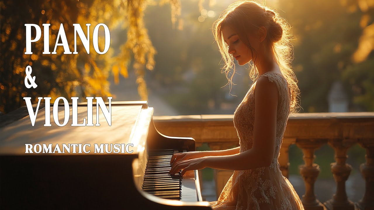 [2 Hour] Romantic Relaxing Piano & Violin Sound | The Best Instrumental ...