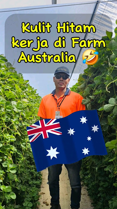 The reality of working on an Australian farm. 🇦🇺 follow IG @saiputraoz