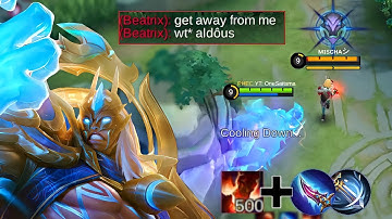 ALDOUS UNDERRATTED COMBO BUILD FOR CHASING ENEMY🔥 | ALDOUS BEST BUILD 2022