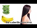 Tú cabello CRECERÁ como loco! Mascarilla De Banana y Sábila | Lorena Vásquez