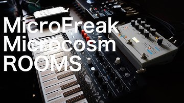 Microfreak, Microcosm and ROOMS | Autumn leaves