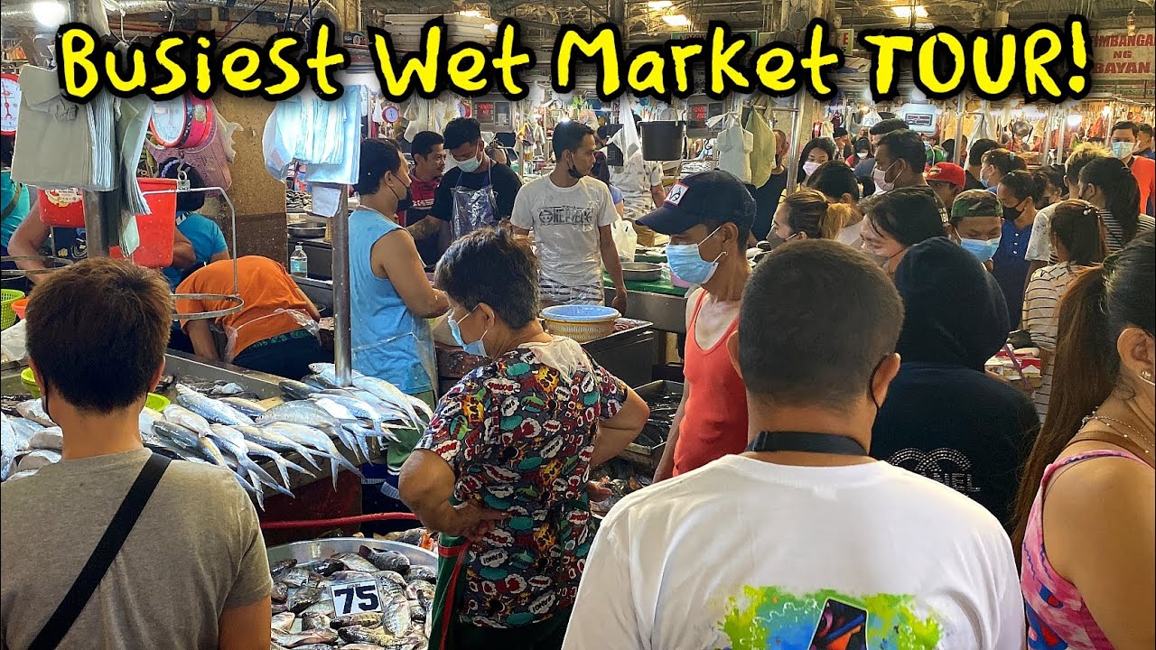 PAMPANG PUBLIC MARKET TOUR in 2022 | Pampanga's BUSIEST WET MARKET