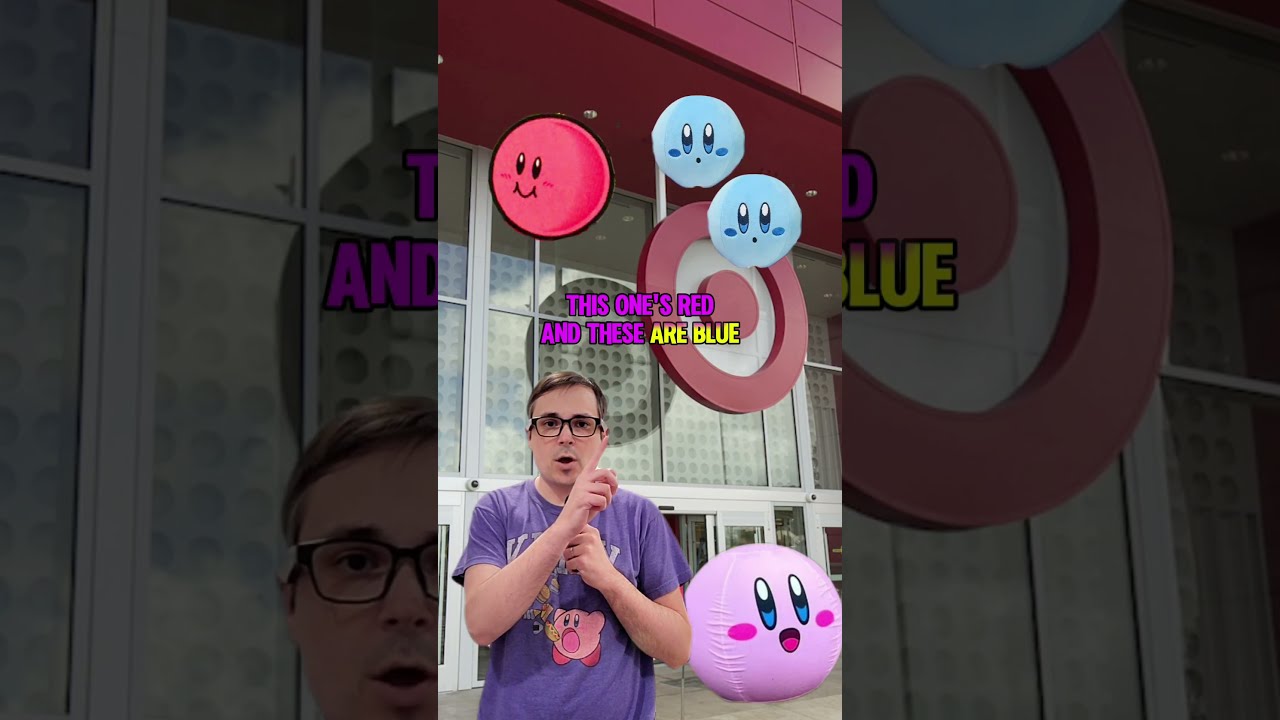 BLUE Kirby Balls Nintendo