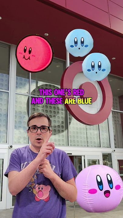 BLUE Kirby Balls! 🔵 #Kirby #Nintendo