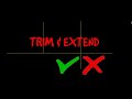 FIX AUTOCAD 2022 / 2023 TRIM & EXTEND