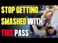 Basic Double Stack Pass Counter in BJJ