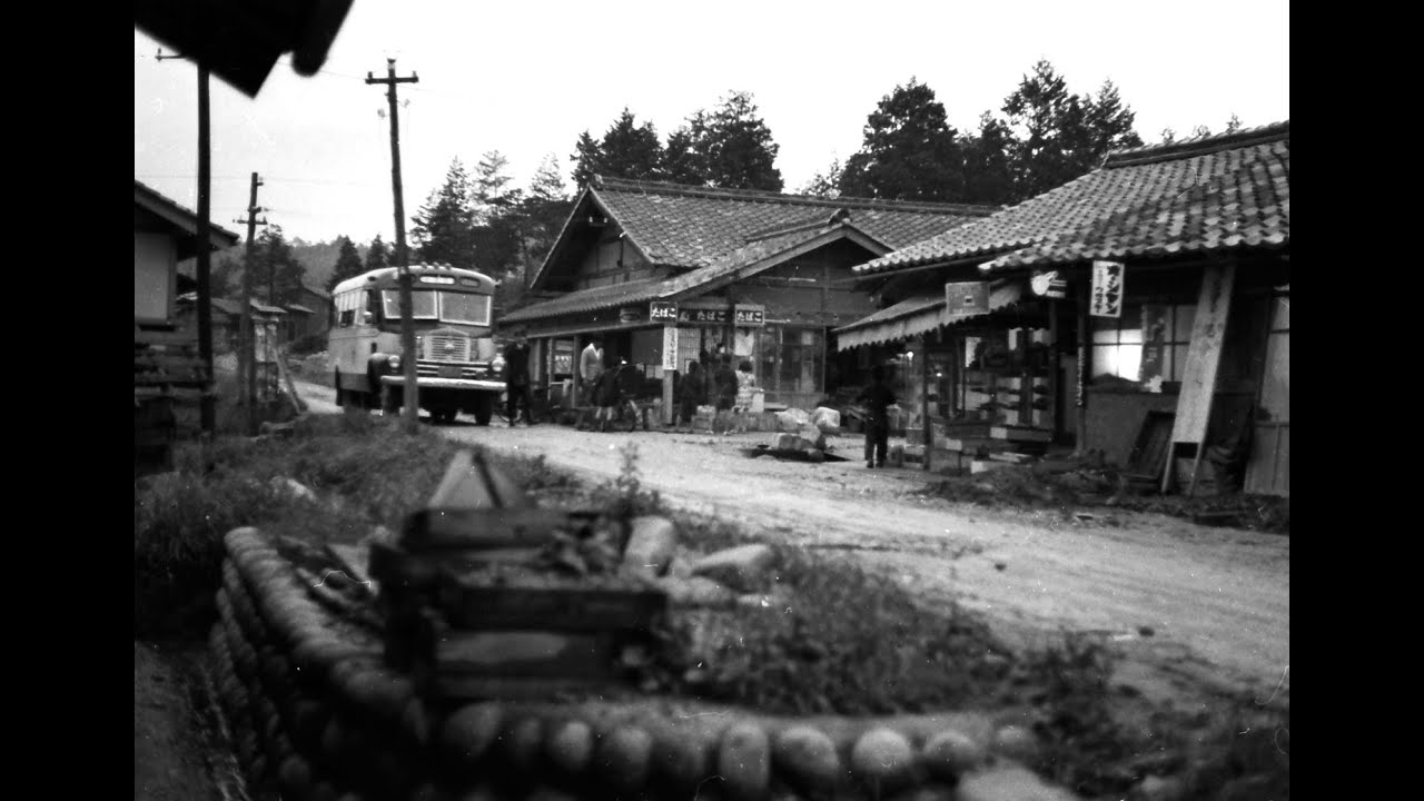 昭和30年ころの中津川・キャプション付き(#中津川)