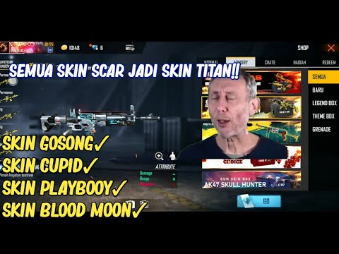 Config Semua Skin Scar Menjadi Skin Ultimate Titan!! || FREE FIRE