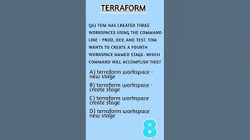 Terraform Certificate Question6 #terraform