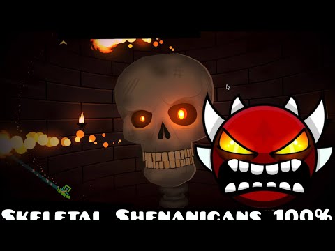 Skeletal Shenanigans 100% with Beginner Difficulty Meter