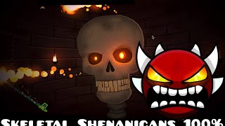 Skeletal Shenanigans 100% with Beginner Difficulty Meter