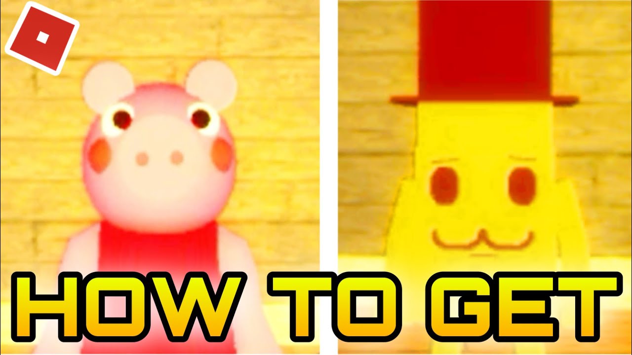 How to get "ANOTHER DIMENSION" + "WEIRD HAT" BADGES + SKINS in PIGGY RP W.I.P - ROBLOX - YouTube