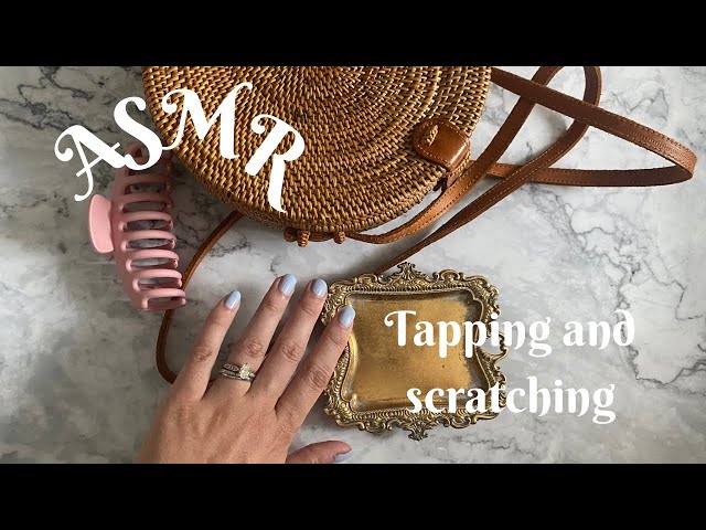 ✨ASMR✨ Tapping/scratching on assorted items 💙 gentle whispering | relaxation