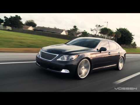 Lexus LS460 on 22" Vossen VVS-CV3 Concave Wheels / Rims