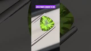 Peridot Gemstone(UH) ~ 2.3 Cts ~ 8.5 x 8 x 5 mm ~ Nice Clarity.#peridot #peridotjewelry #gemstone