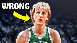 NBA Basketball Fans Are WRONG About Larry Bird