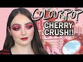 COLOURPOP CHERRY CRUSH COLLECTION REVIEW AND TUTORIAL