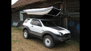 Багажник для лодки ПВХ на крышу автомобиля.Рыбалка с TCM-FISH. Багажник для лодки ПВХ на крышу автомобиля.Рыбалка с TCM-FISH.