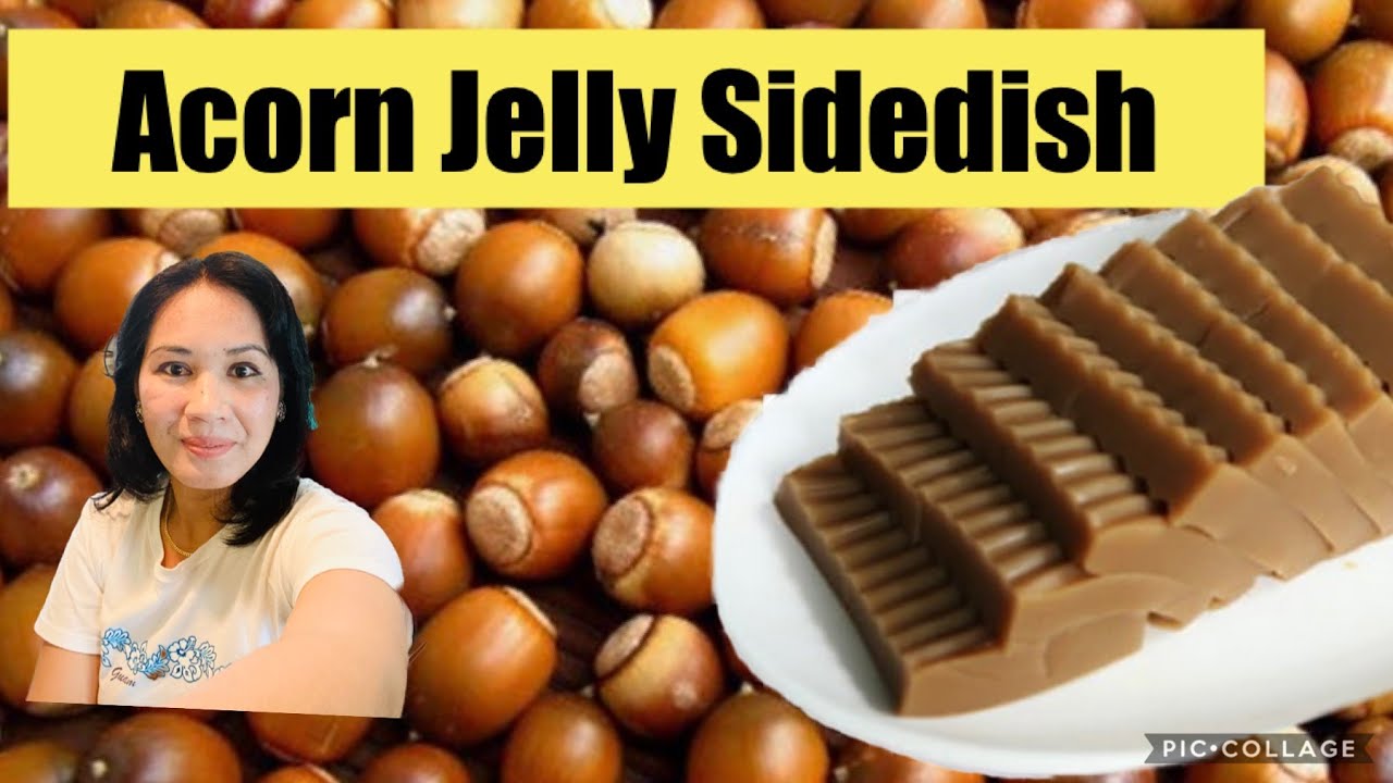 Seasoned Acorn Jelly SideDish Part 1,도토리 목 만들기. YouTube