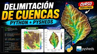 CLASE N°29 | DELIMITACIÓN DE CUENCAS CON PYTHON.