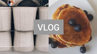 VLOG | PANCAKES, MINI HAUL PEP HOME + SHEET STREET + MR PRICE HOME