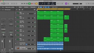 a quick test of trailer music (with Logic Pro X)