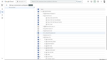 Modernizing Oracle workloads with DMS Conversion Workspace