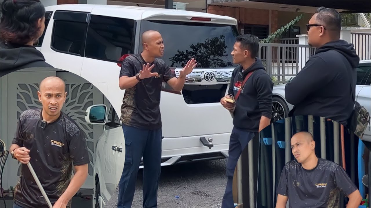 Part 3 | Terkejut beruk Achey bila Abam Rongg Gego rumah dia!! - YouTube