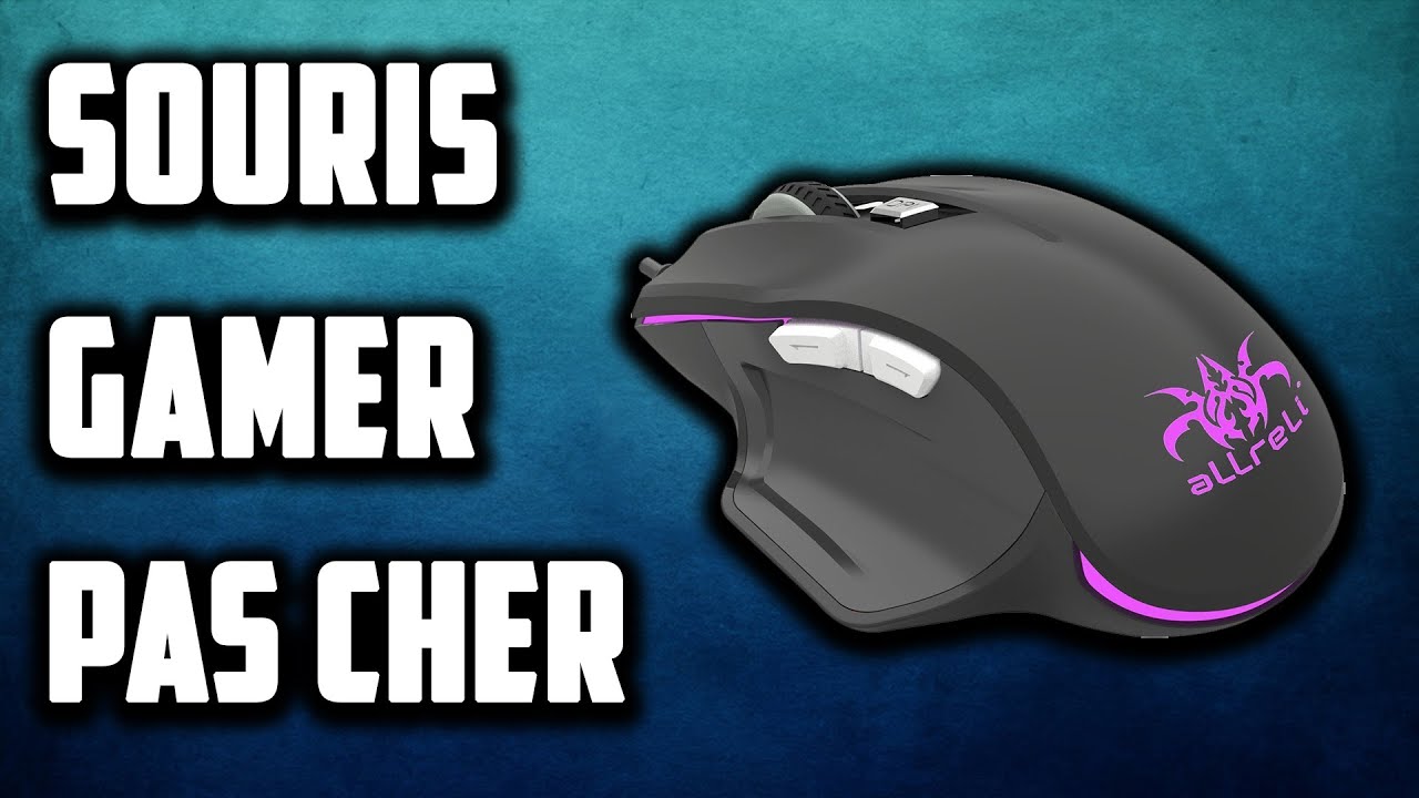 SOURIS GAMER PAS CHER A MOINS DE 20 EUROS ! ALLRELI M515 