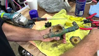 Yacht Overheating Issues Episode 1 Raw Water Pump Refurbishment.