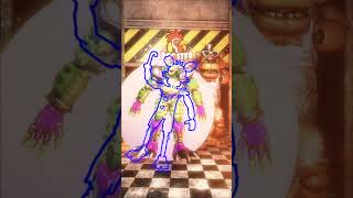 Will YOU Help Freddy Save Chica from Springtrap FNaF Animation (Perfect Outlines)