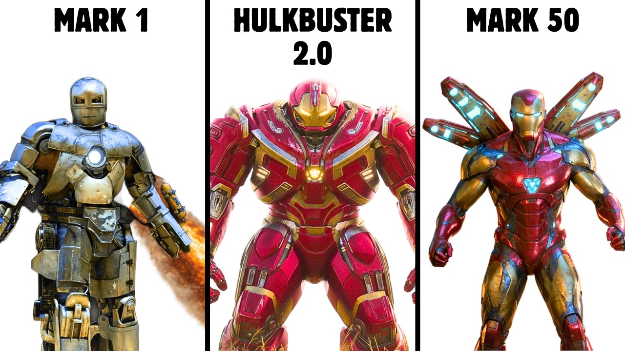 Cada Armadura de Iron Man EXPLICADA en Detalle