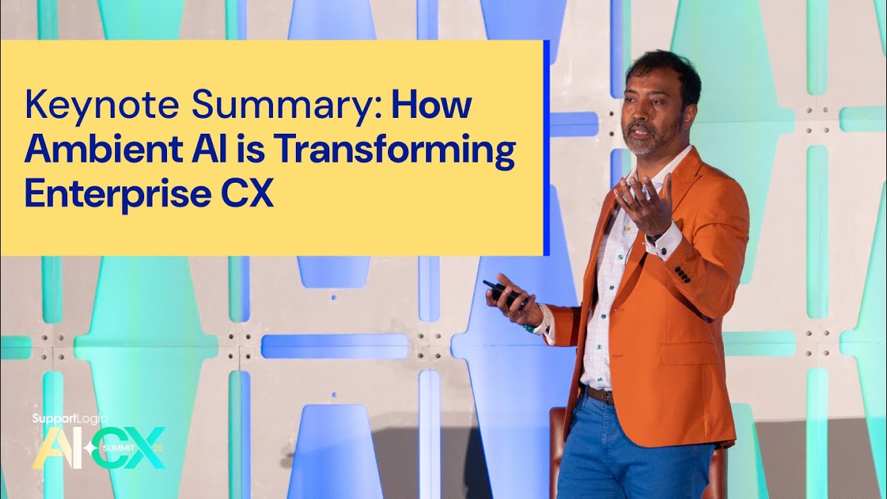 Keynote Summary: How Ambient AI is Transforming Enterprise CX | Krishna Raj Raja | AI for CX Summit