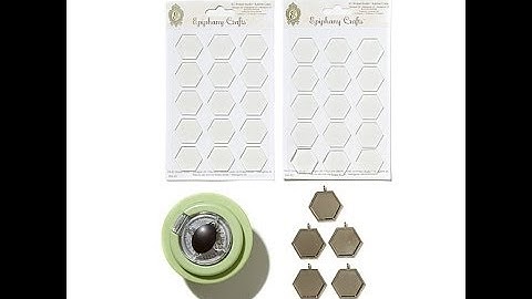 Epiphany Crafts Shape Studio Hexagon 25 Tool Kit