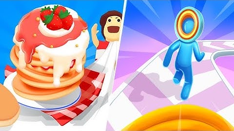 Pancake Run | Layer Man - All Level Gameplay Android,iOS - NEW GIGA APK UPDATE