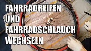 Fahrradreifen und Fahrradschlauch wechseln - Anleitung zur Montage