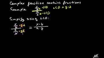 Simplifying Complex Fractions 1