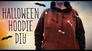 Halloween Hoodie Bleach DIY