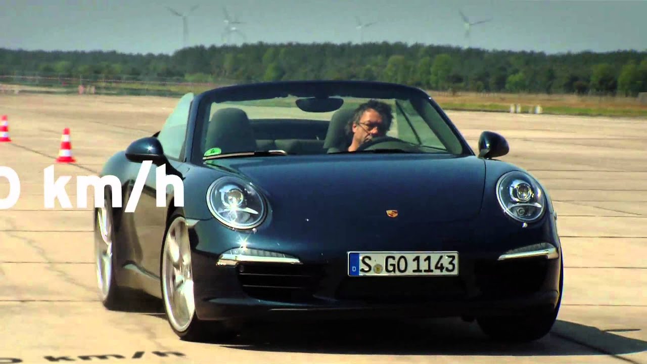 Einzeltest Porsche 911 Carrera S Cabrio Youtube