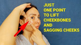 One Chinese pressure point for SAGGING JOWLS and FLABBY CHECKS