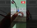 Dark Sensor Circuit using Transistor and LDR | Auto ON LED in Darkness 🔦 #lightsensor #experiment