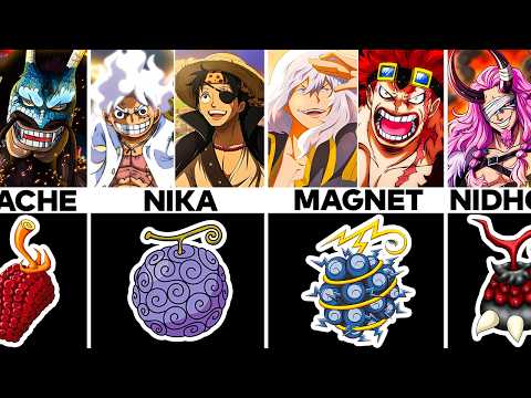 Alle ONE PIECE Charaktere, die dieselbe TEUFELSFRUCHT hatten!