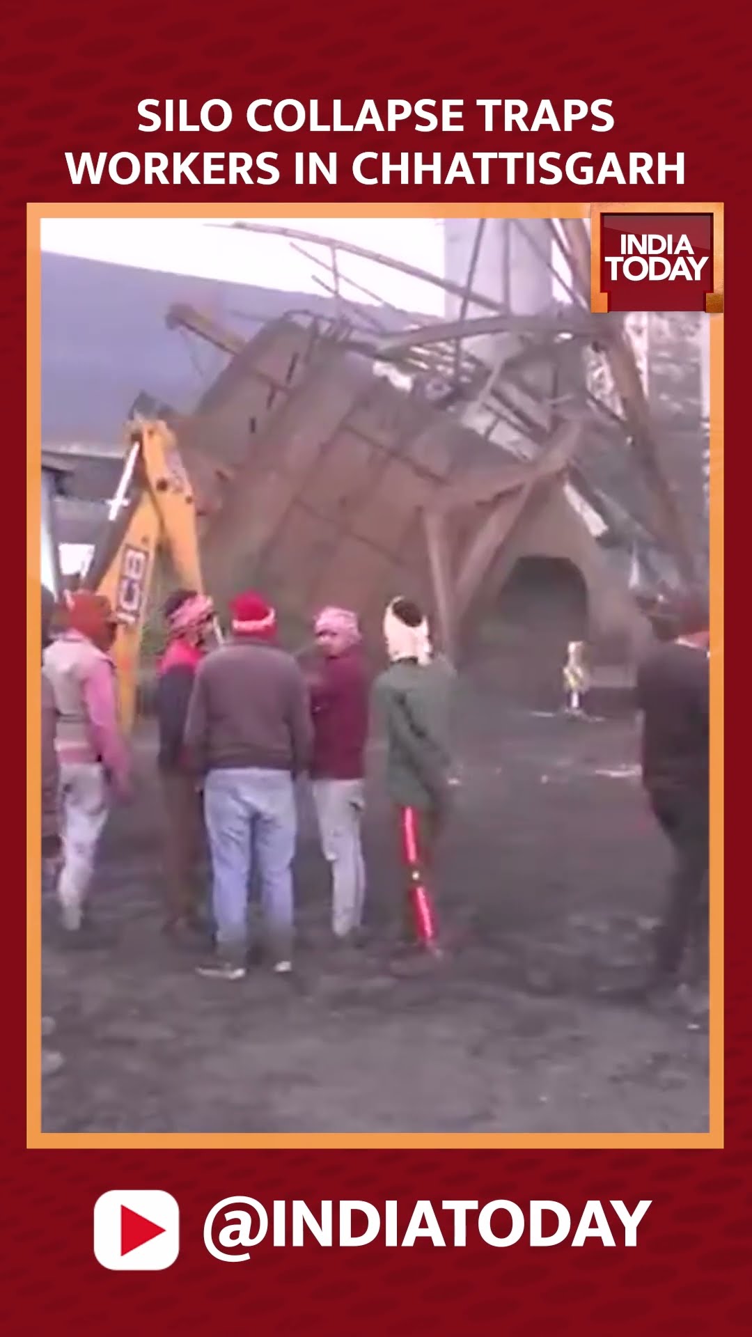 #chhattisgarh Silo Collapse In Mungeli Smelting Plant, Workers Trapped, Rescue Operations On #shorts