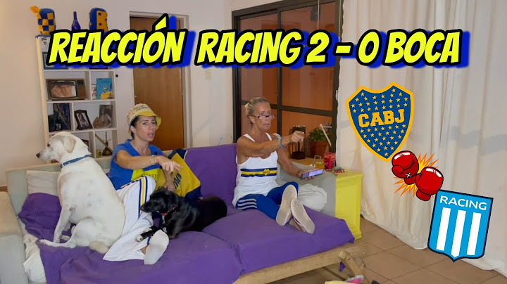 REACCIÓN RACING 2-0 BOCA | #MALEBO