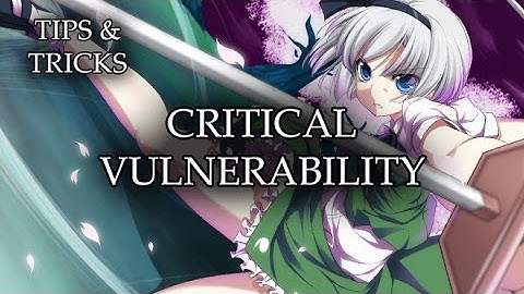 Tips & Tricks - Critical Vulnerability - RPG Maker MV