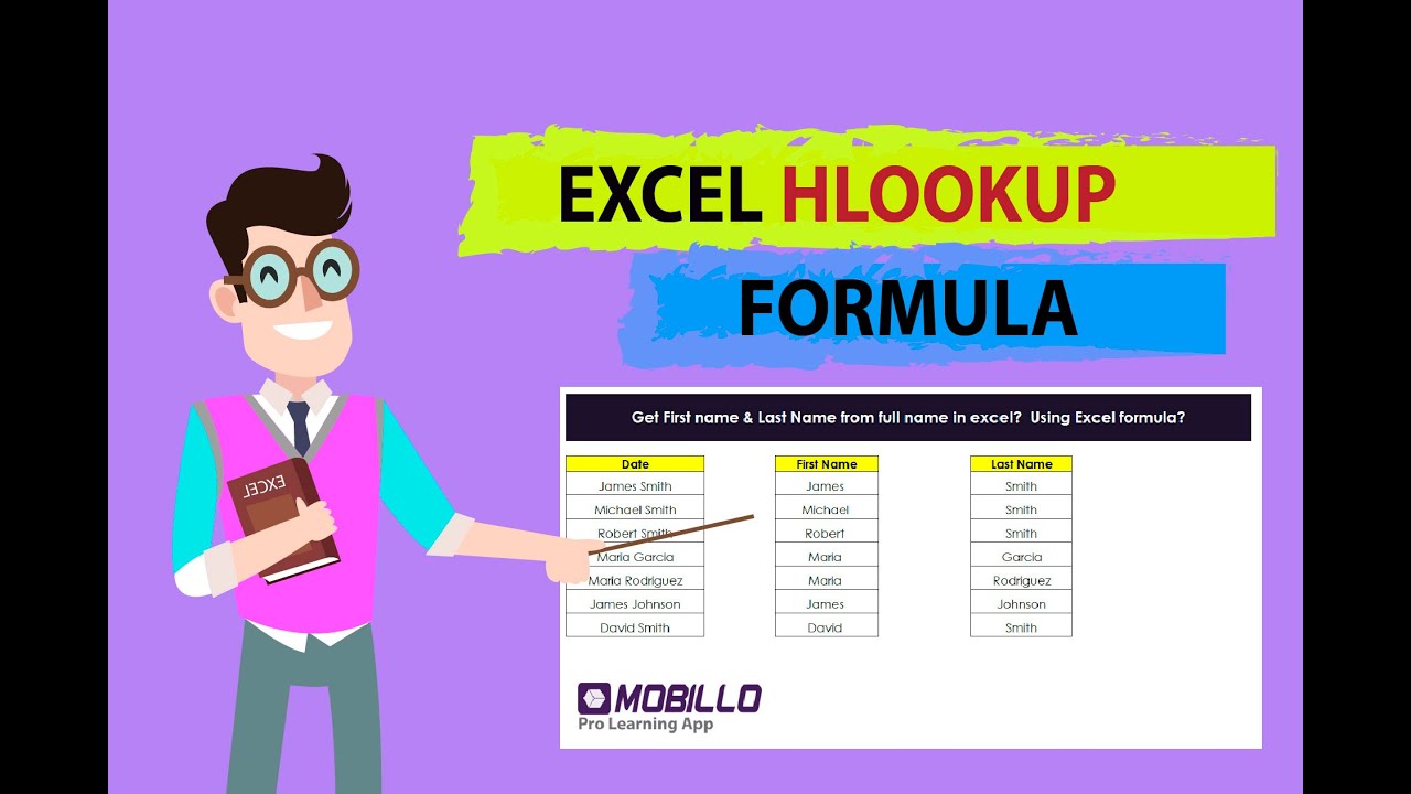 Hlookup formula in excel: Quickly use HLOOKUP formula 